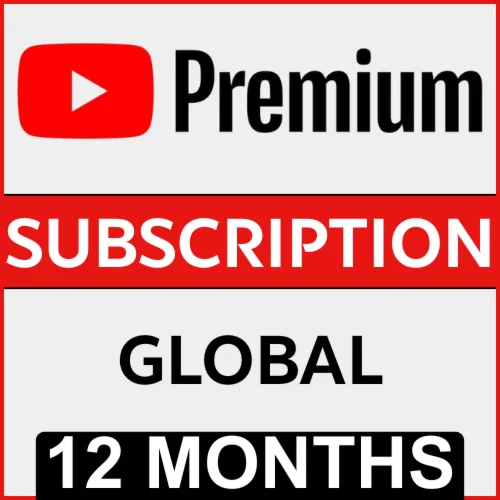 YouTube Premium - подписка на 1 год (глобальная версия)