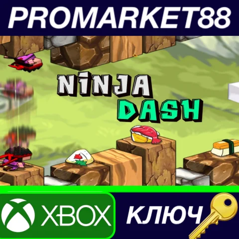 ⭐ Ninja Dash 3D EU XBOX One / Xbox Series X|S КЛЮЧ