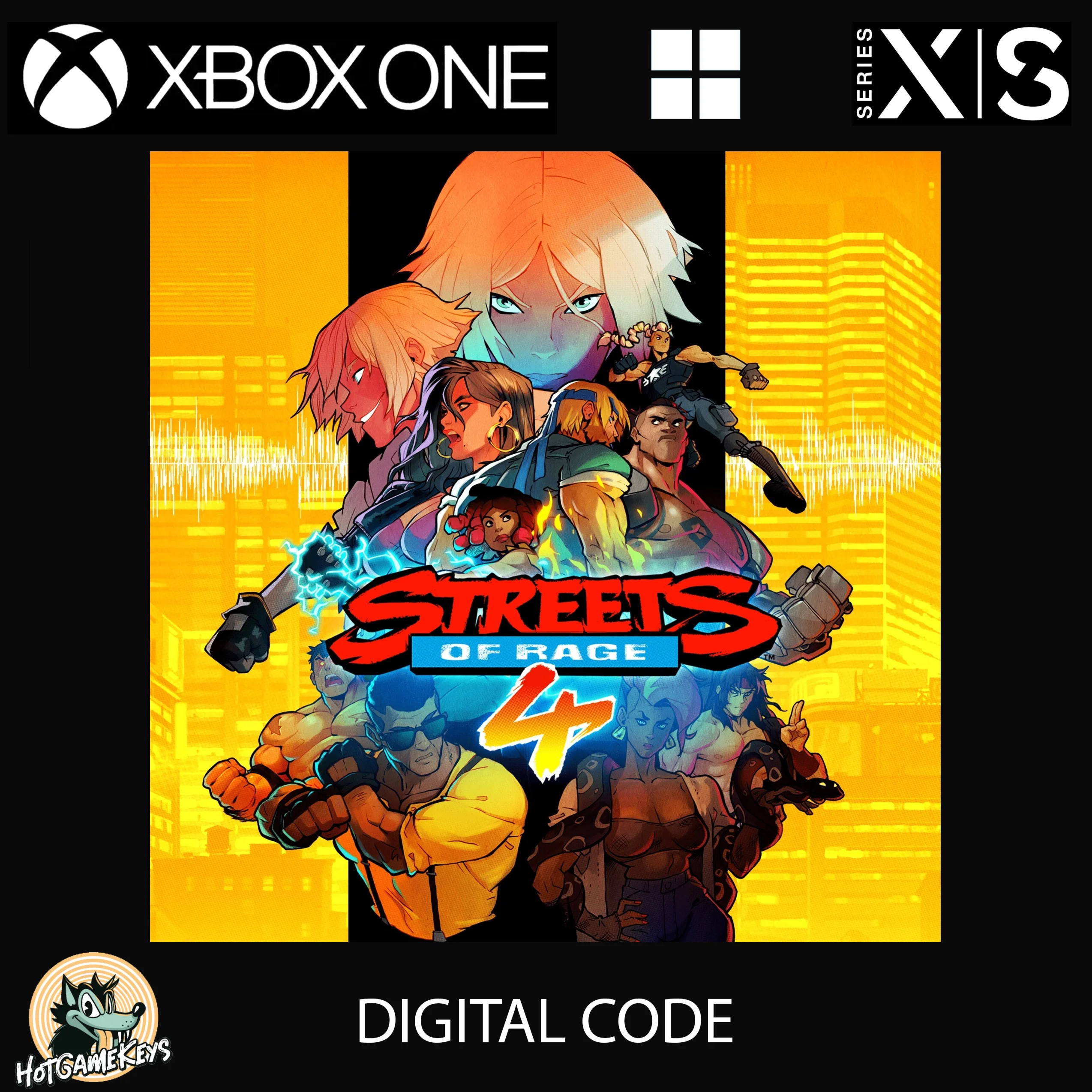 Streets of Rage 4 XBOX / WINDOWS [ Игровой Ключ  ]