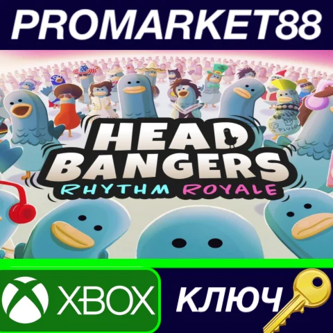 ⭐ Headbangers: Rhythm Royale EU XBOX One / Xbox Series