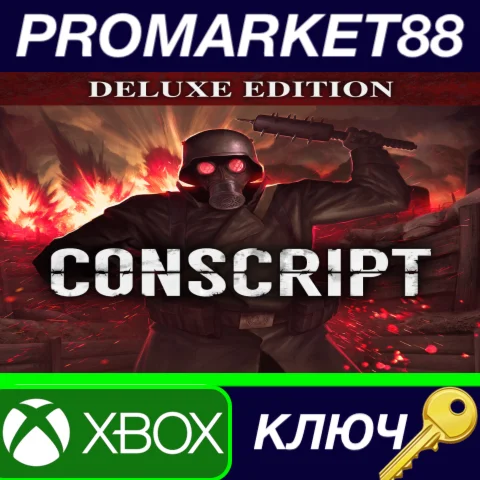 ⭐ CONSCRIPT Deluxe Edition US XBOX One / Xbox Series X|