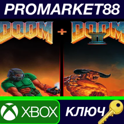⭐ DOOM (1993) + DOOM II EU XBOX One / Xbox Series X|S /