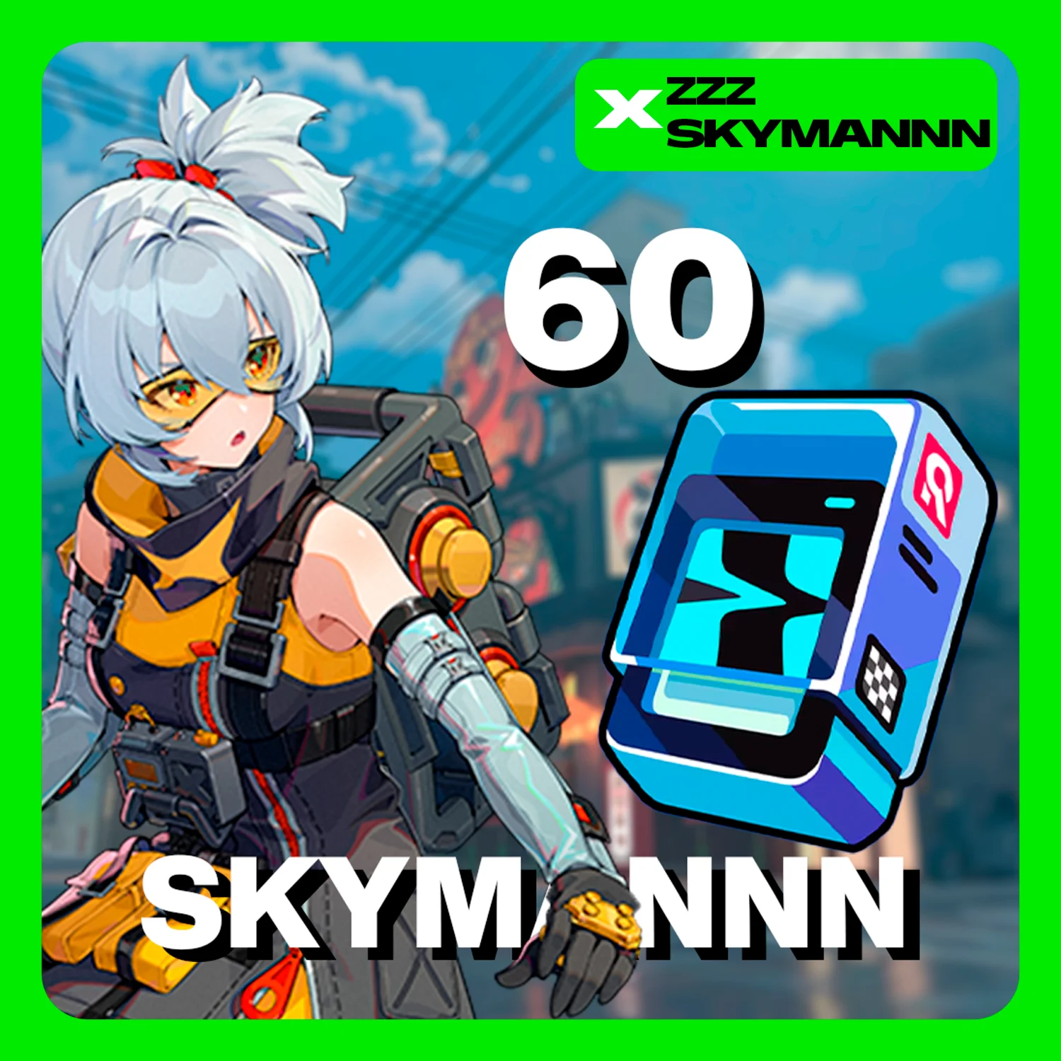 ZENLESS ZONE ZERO | 60 МОНОХРОМОВ | БЫСТРО