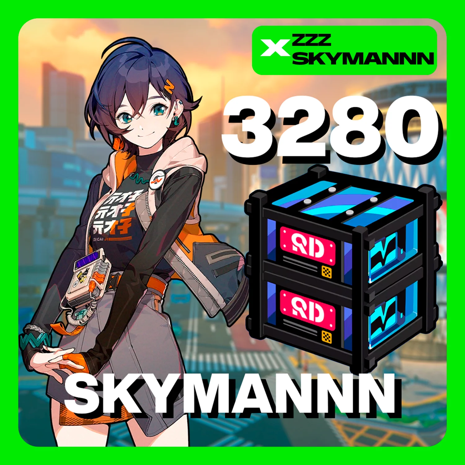 ZENLESS ZONE ZERO | 3280 + 600 МОНОХРОМОВ | БЫСТРО