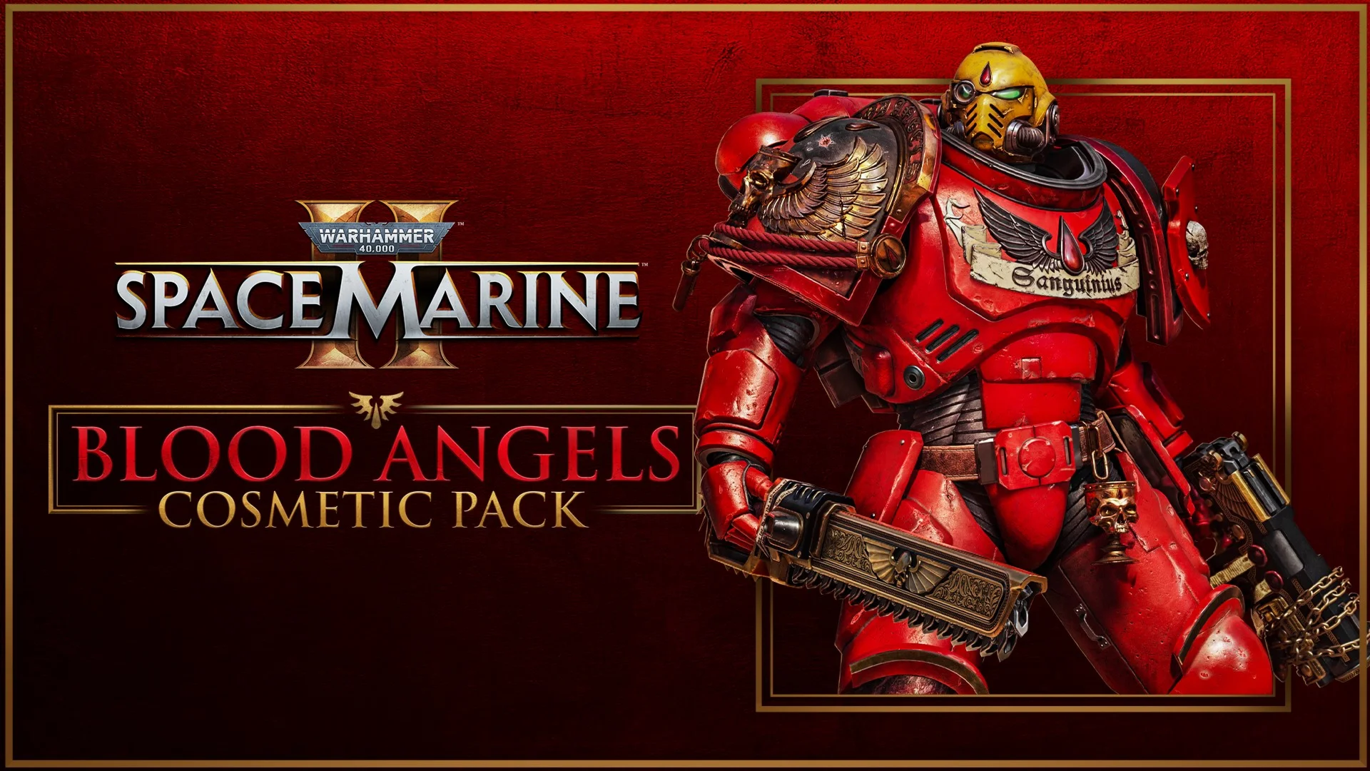 Warhammer 40000 Space Marine 2  Blood Angels Cosmetic P