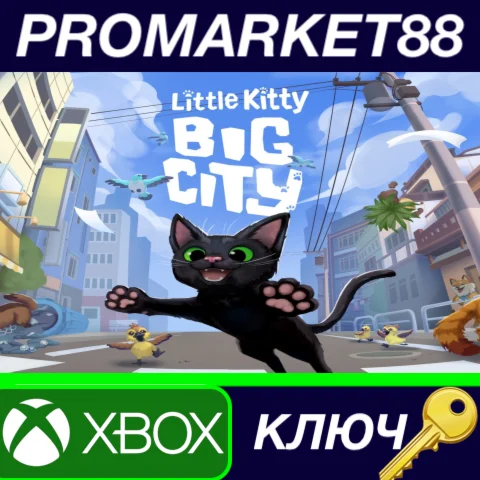 ⭐ Little Kitty, Big City EU XBOX One / Xbox Series X|S