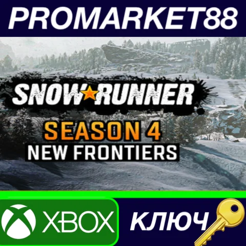 ⭐ SnowRunner - Season 4: New Frontiers DLC EU XBOX One