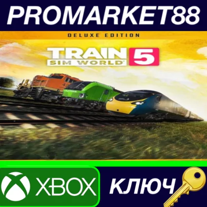 ⭐ Train Sim World 5: Deluxe Edition EU XBOX One / Xbox