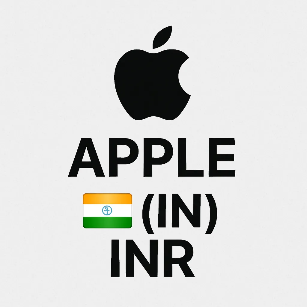 Apple (IN) INR 100 200 500 1000 1500 2000 2500 3000