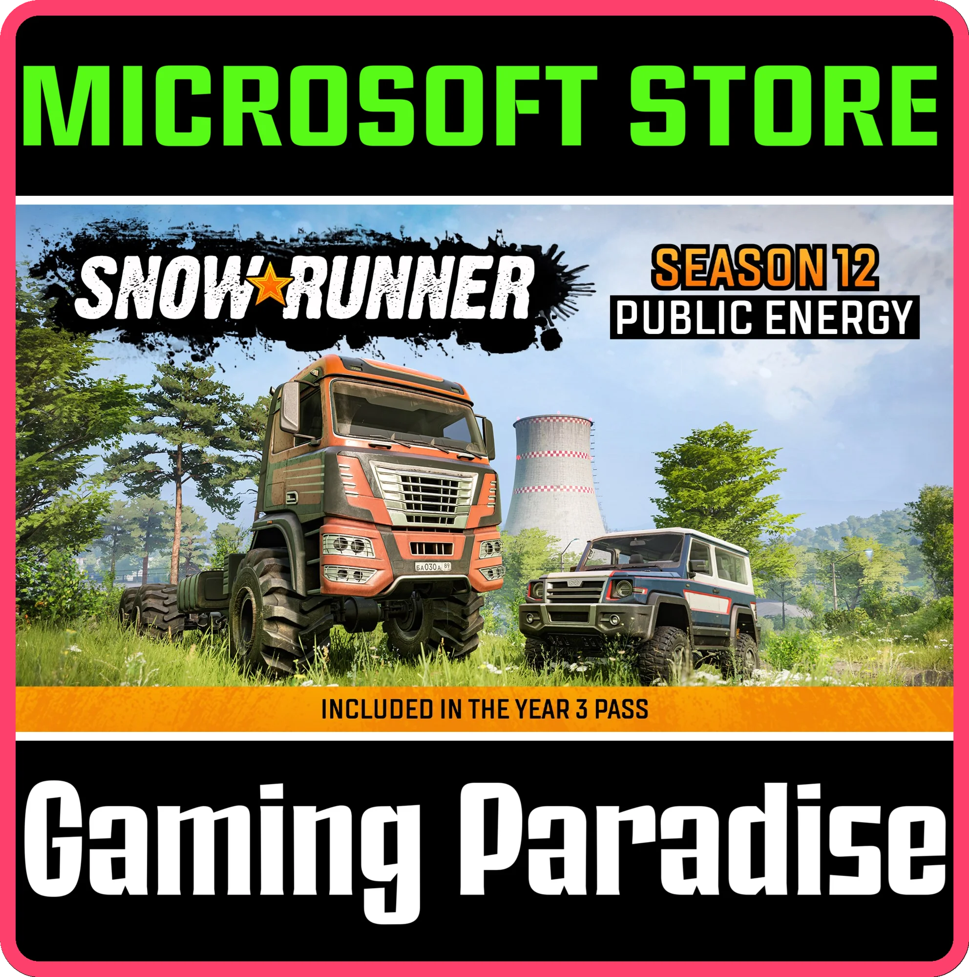 SNOWRUNNER - SEASON 12: PUBLIC ENERGY (WINDOWS) PC (WIN