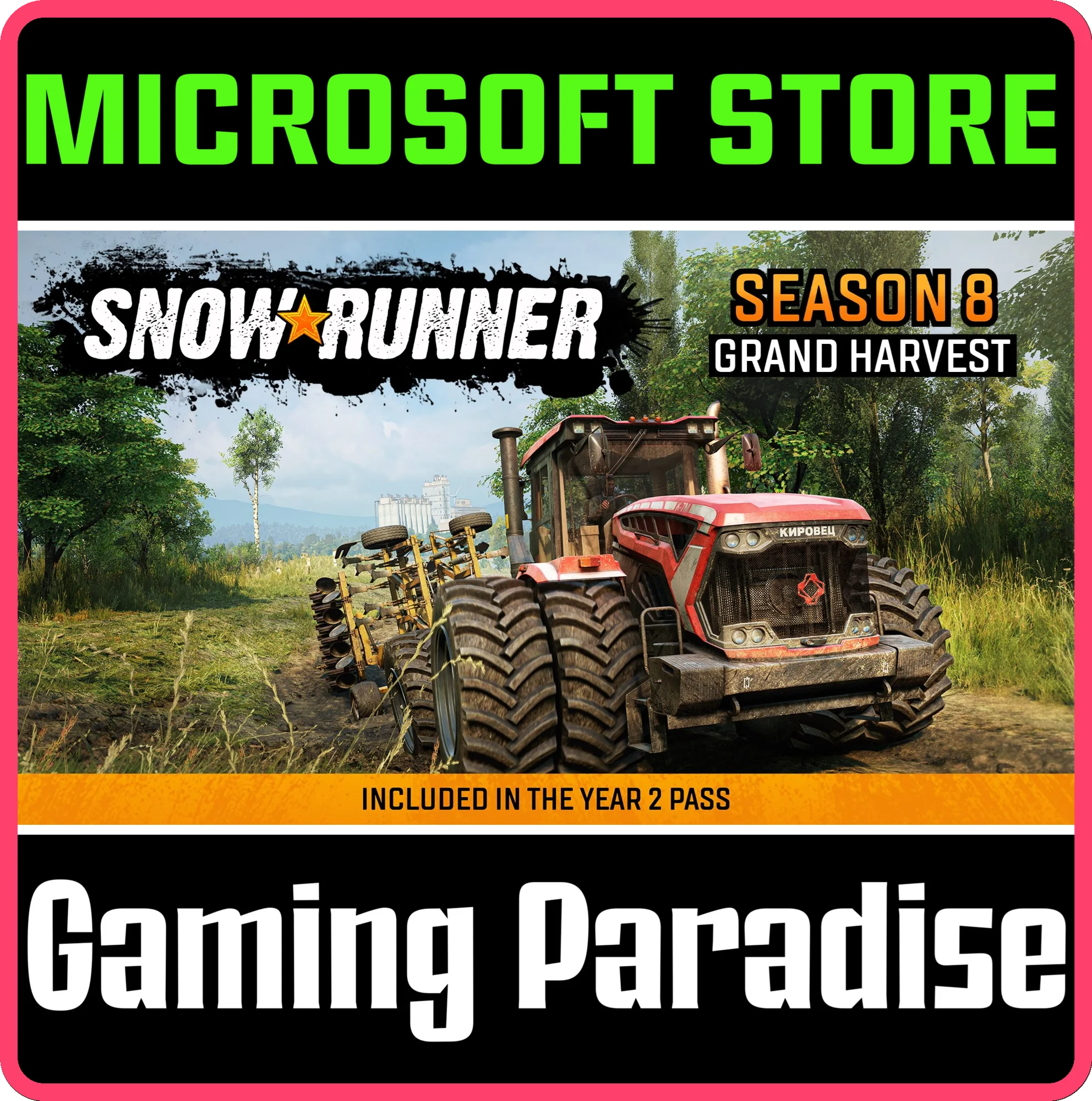 SNOWRUNNER - SEASON 8: GRAND HARVEST (WINDOWS) PC (WIN)