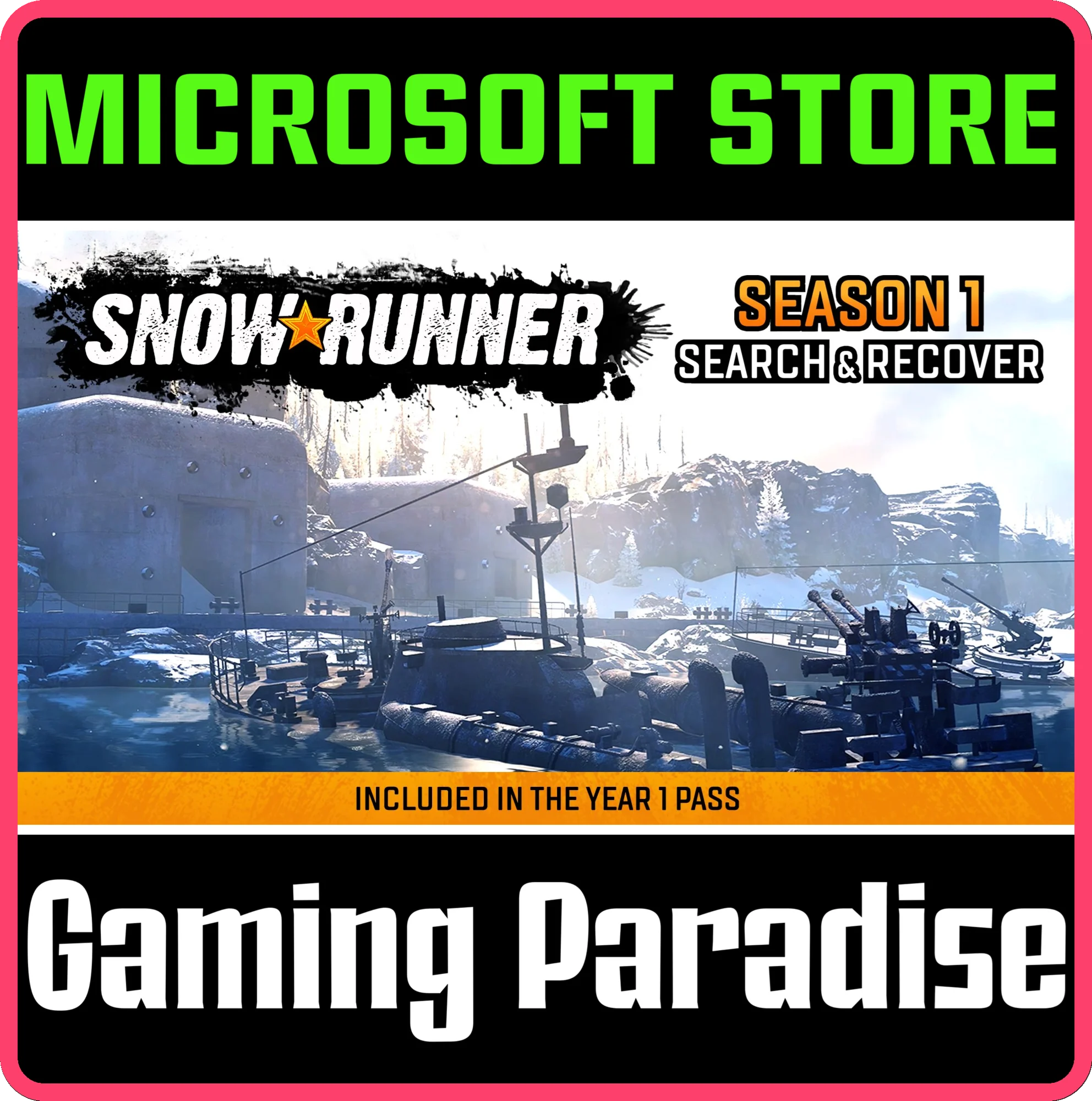 SNOWRUNNER - SEASON 1: SEARCH & RECOVER (WINDOWS 10) PC