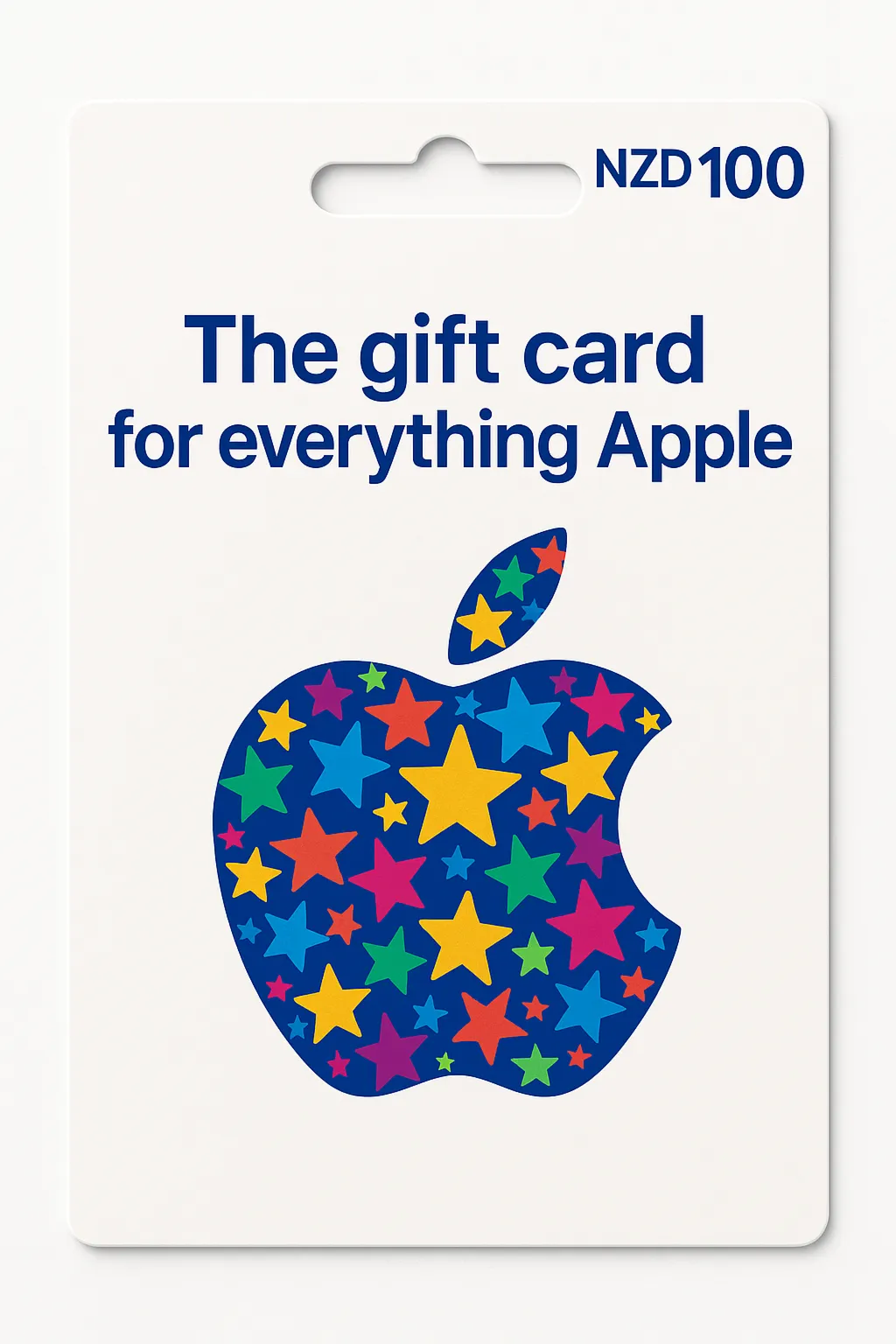 Apple (NZD) New Zealand 5 10 15 20 25 30 40 50 75 100