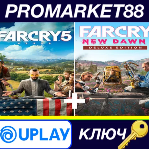 ⭐ Far Cry 5 + Far Cry New Dawn Deluxe Edition Bundle EU
