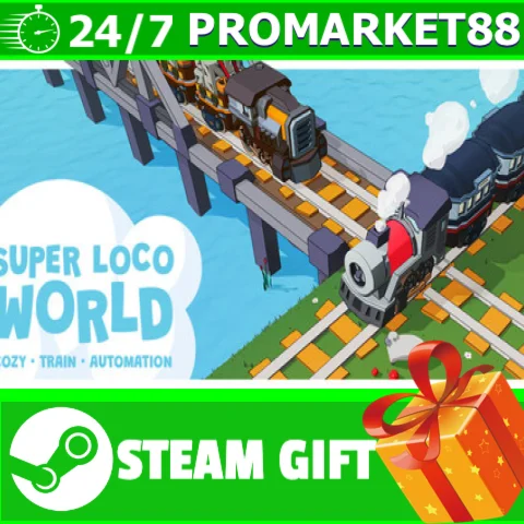 ⭐️ВСЕ СТРАНЫ+РОССИЯ⭐️ Super Loco World STEAM GIFT