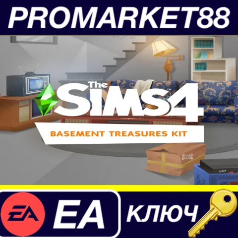 ⭐ The Sims 4 - Basement Treasures Kit DLC EA App КЛЮЧ