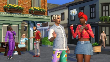 ⭐ The Sims 4 - Urban Homage Kit DLC EU EA App КЛЮЧ