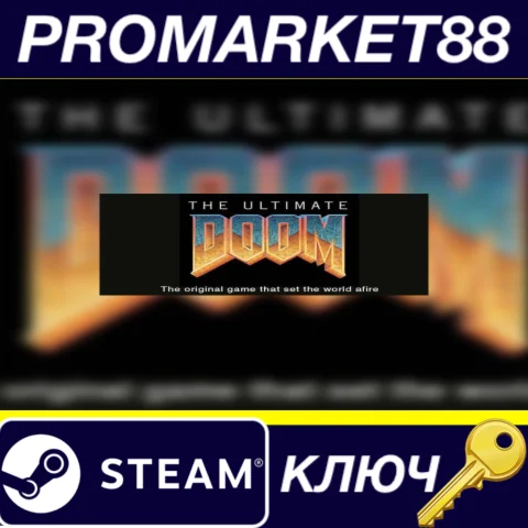 ⭐ Ultimate Doom Steam КЛЮЧ  GLOBAL