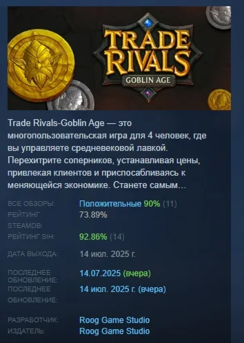 Trade Wars - Goblin Age АВТОДОСТАВКА STEAM РОССИЯ