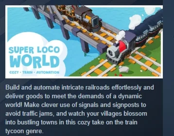 Super Loco World - Cozy Train Automation STEAM РОССИЯ