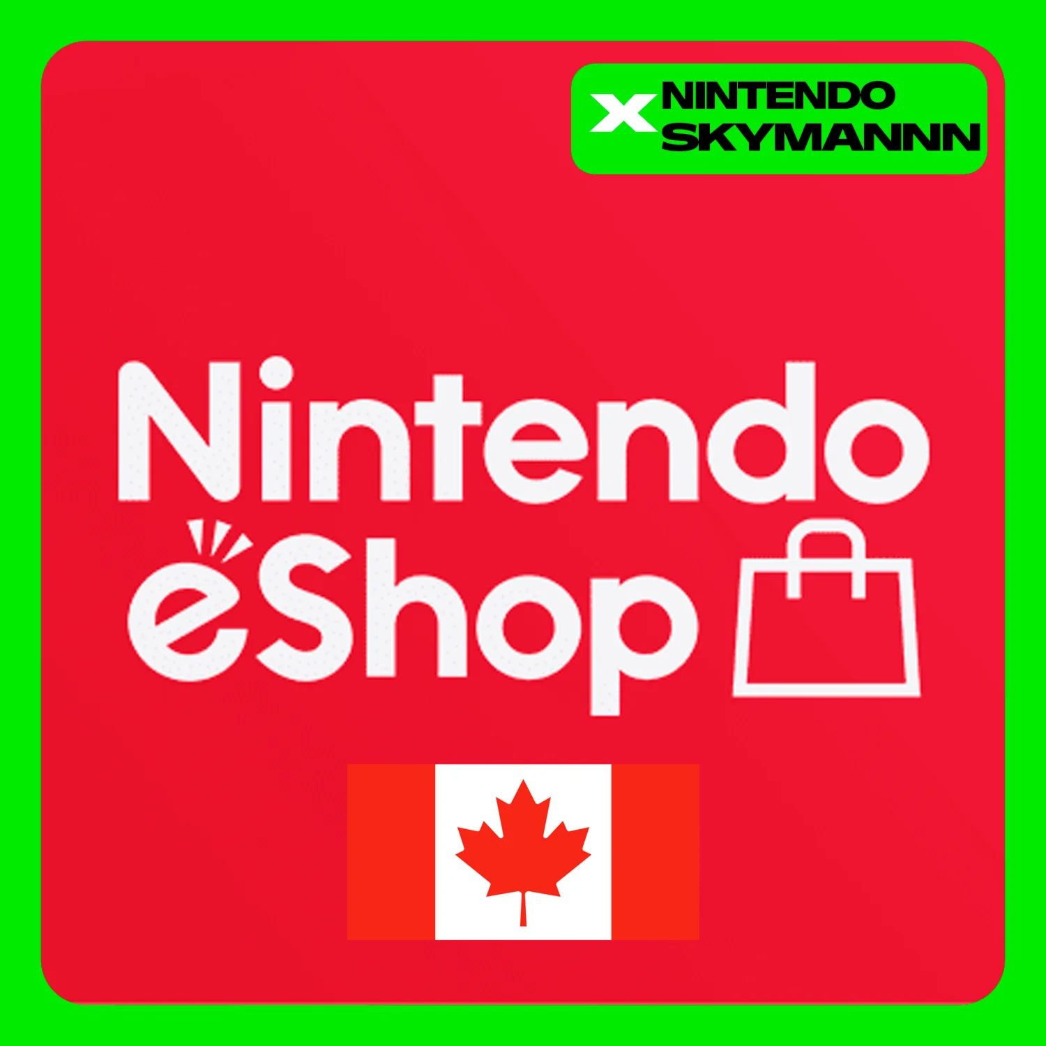 ✅Gift Card Nintendo eShop🔥10 - 200 CAD 🇨🇦Канада FAST