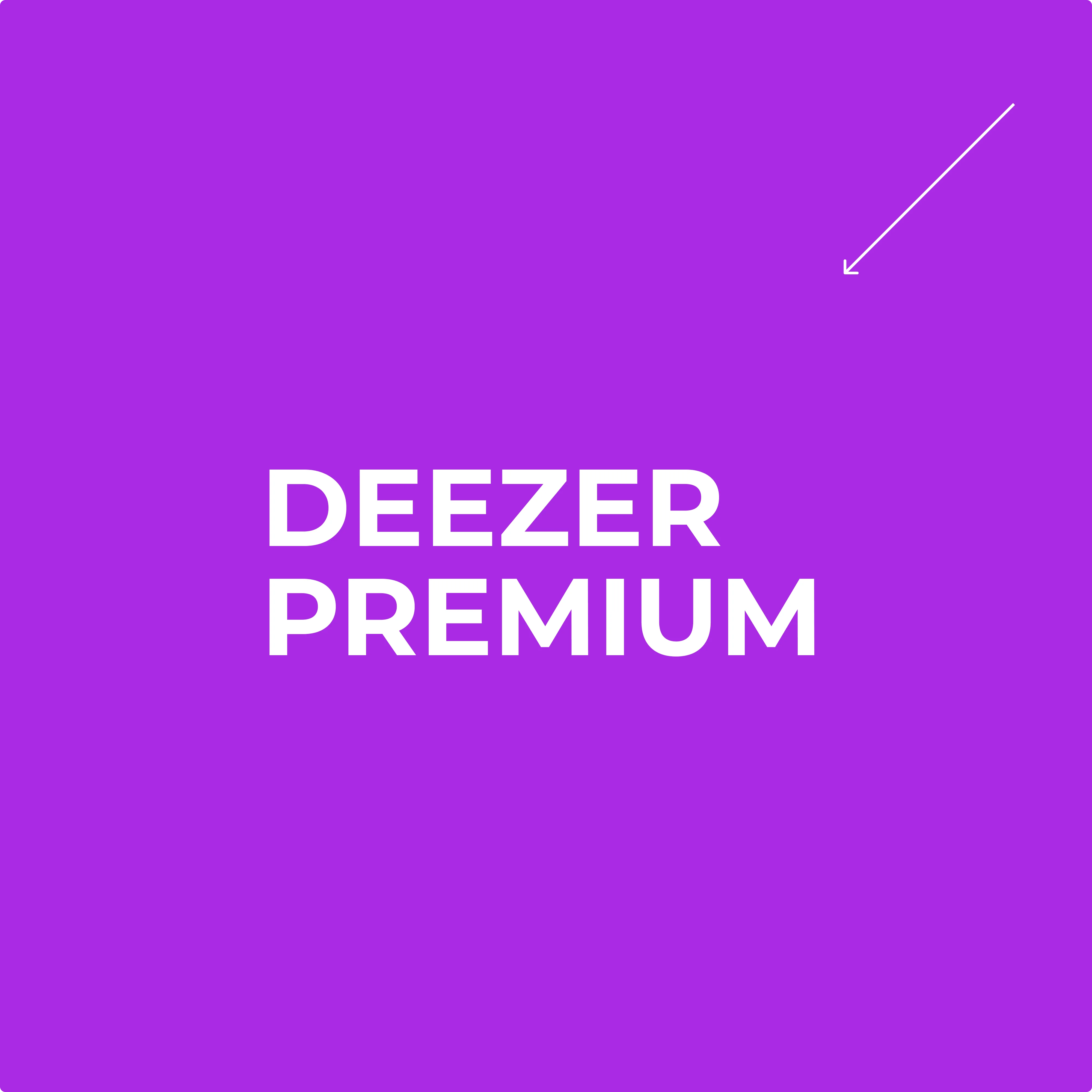DEEZER PREMIUM - ЛЮБОЙ РЕГИОН - HI-FI - ГАРАНТИЯ