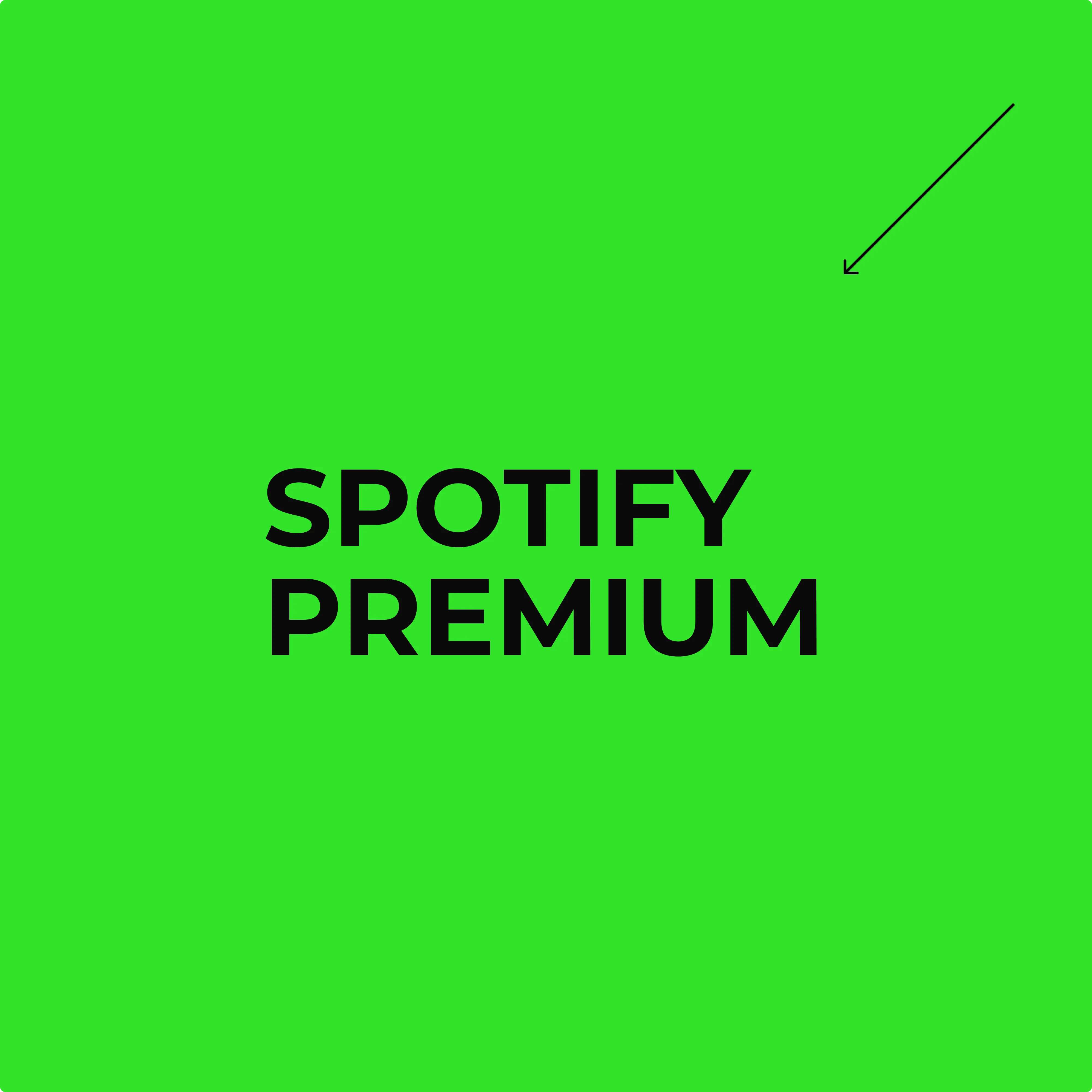 SPOTIFY PREMIUM - 3/6/12 - СОЛО/ДУО - РФ + МИР