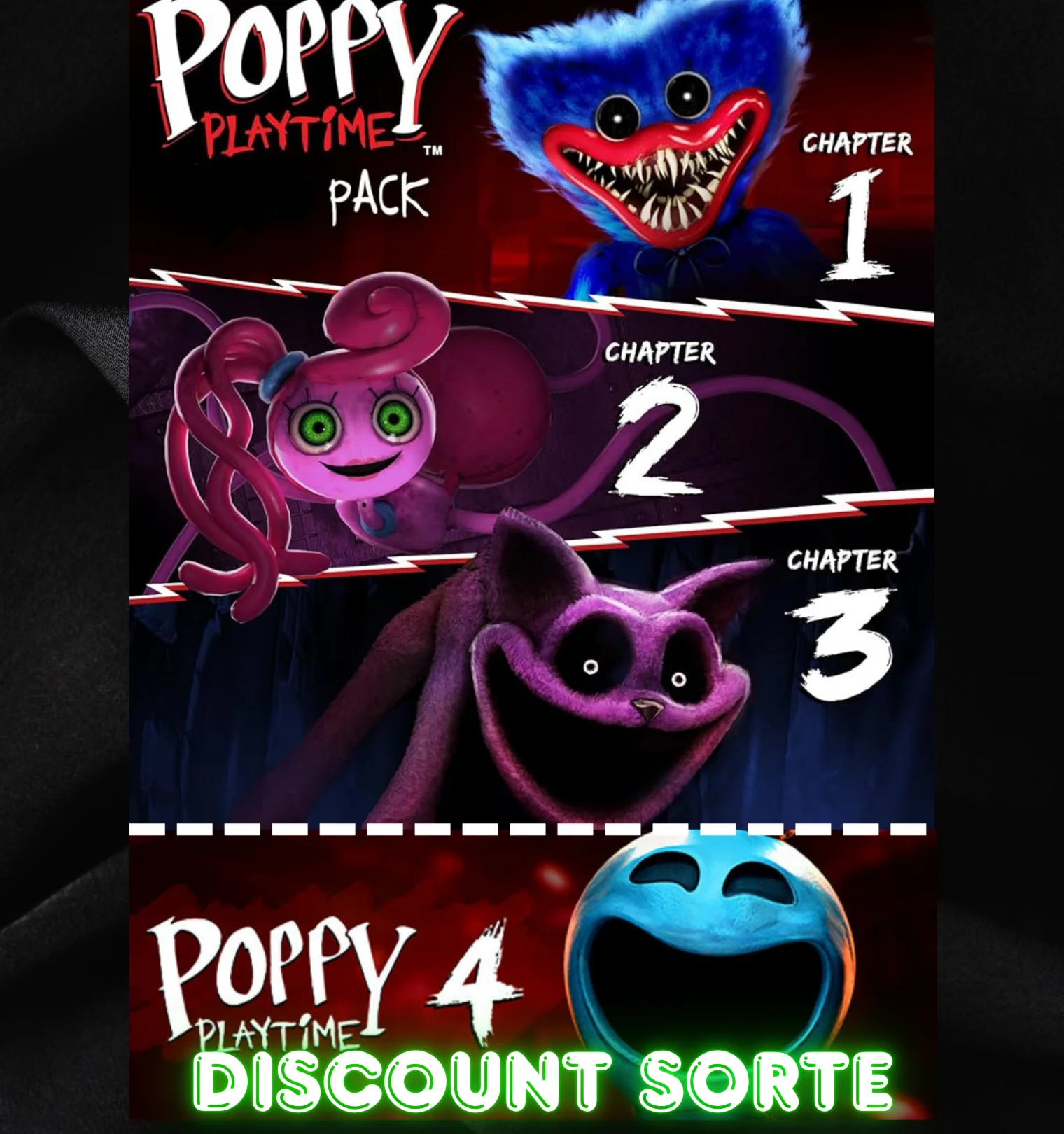 Poppy Playtime: Chapter 1, 2, 3, 4 XBOX