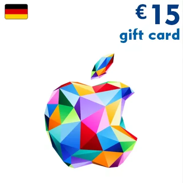 Подарочная карта Apple iTunes 15€ EUR Германия (КЛЮЧ)