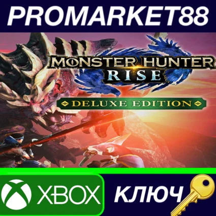 ⭐ MONSTER HUNTER RISE Deluxe Edition US XBOX One / Xbox