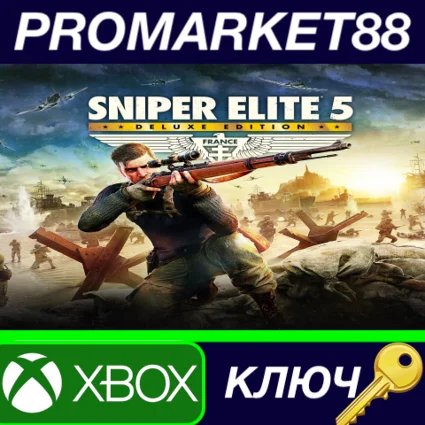 ⭐ Sniper Elite 5 Deluxe Edition US XBOX Series X|S / Wi