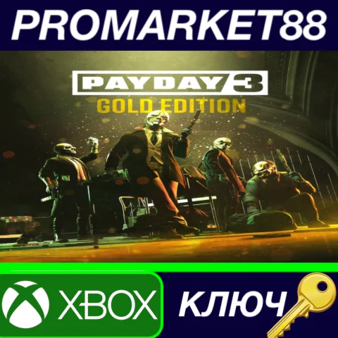 ⭐ PAYDAY 3 Gold Edition TR Xbox Series X|S / Windows 10