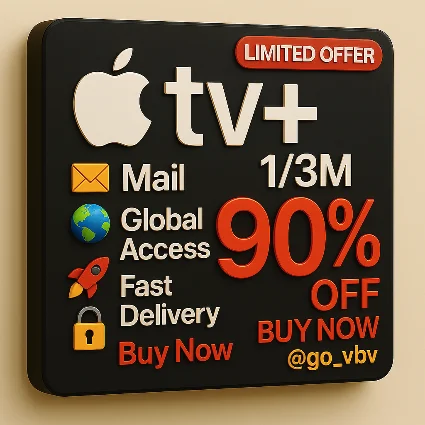 🍿 Apple TV+ Премиум | Аккаунт 1/3 мес|Доступ к почте 🌍