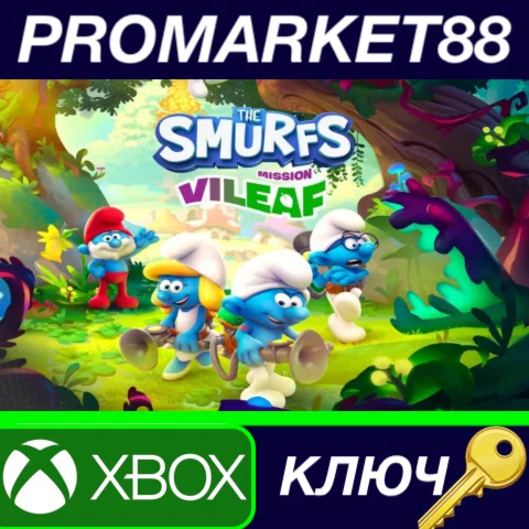 ⭐ The Smurfs Mission Vileaf EU XBOX One / Xbox Series X
