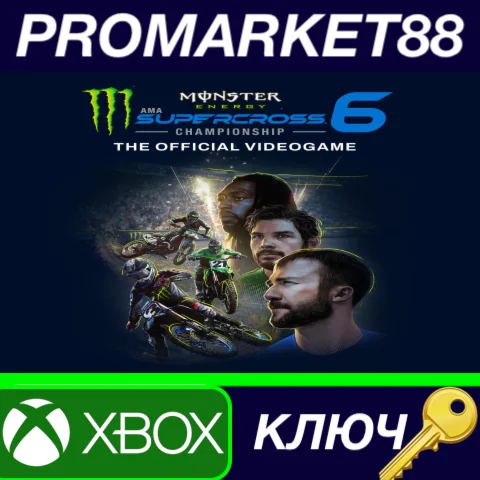 ⭐ Monster Energy Supercross 6 - The Official Videogame