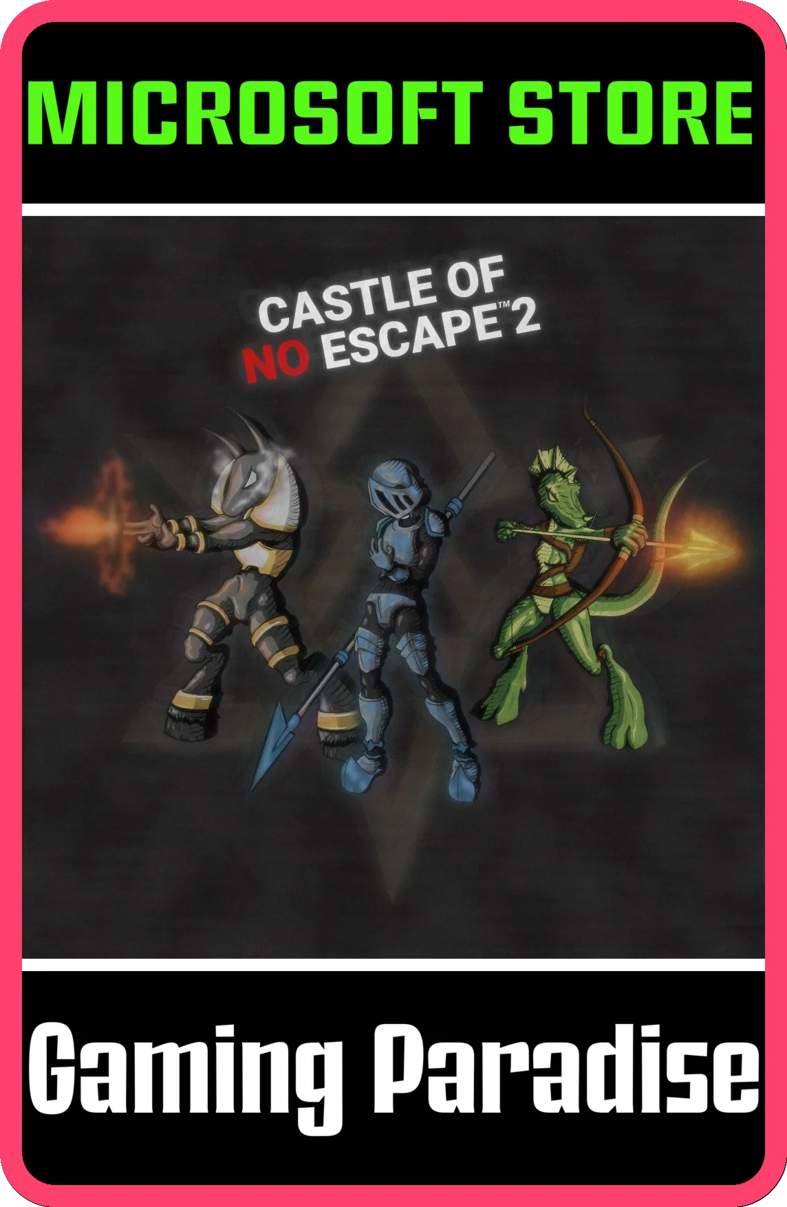 CASTLE OF NO ESCAPE 2 (FOR WINDOWS 10) PC (WIN) КЛЮЧ/КО