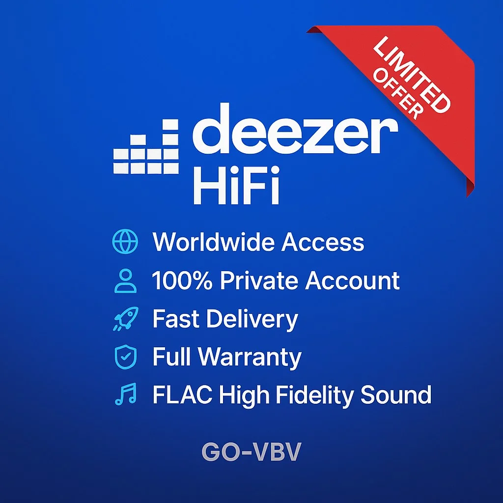 Deezer 🇺🇸 – Инд. HiFi | 1M | Глобально ✅🌍 PRO USA