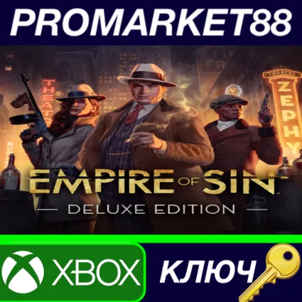 ⭐ Empire of Sin Deluxe Edition EU XBOX One / Xbox Serie