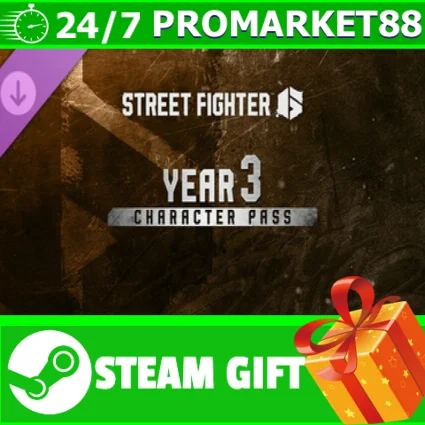 ⭐ ️ Street Fighter™ 6 - Year 3 Character Pass STEAM GIFT