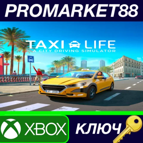 ⭐ Taxi Life: A City Driving Simulator EU Xbox Series X|