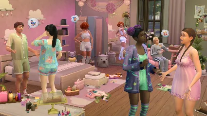 ⭐ The Sims 4 - Sweet Slumber Party Kit DLC EA App КЛЮЧ