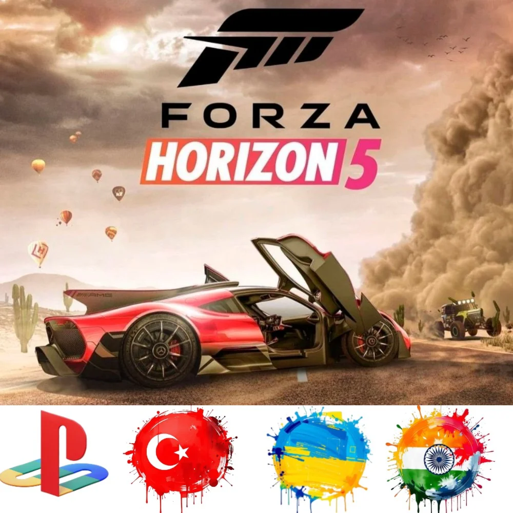 Forza Horizon 5 Deluxe/PS5/Турция/Украина/Индия/Игры/PS