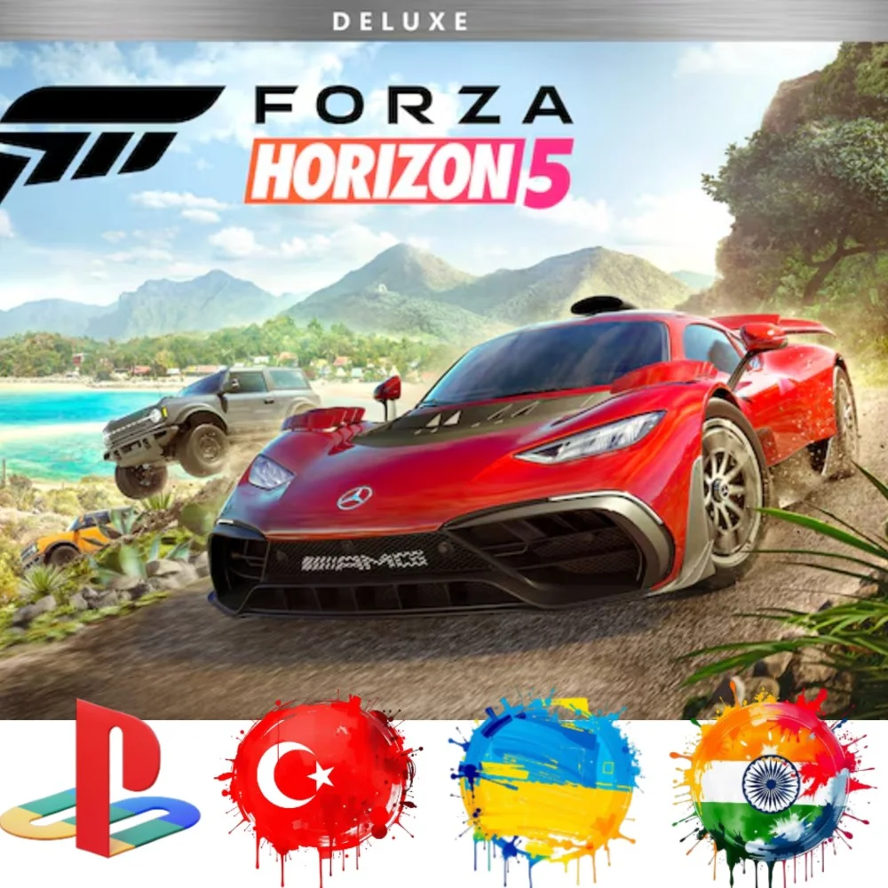 Forza Horizon 5 Deluxe/PS5/Турция/Украина/Индия/Игры/PS
