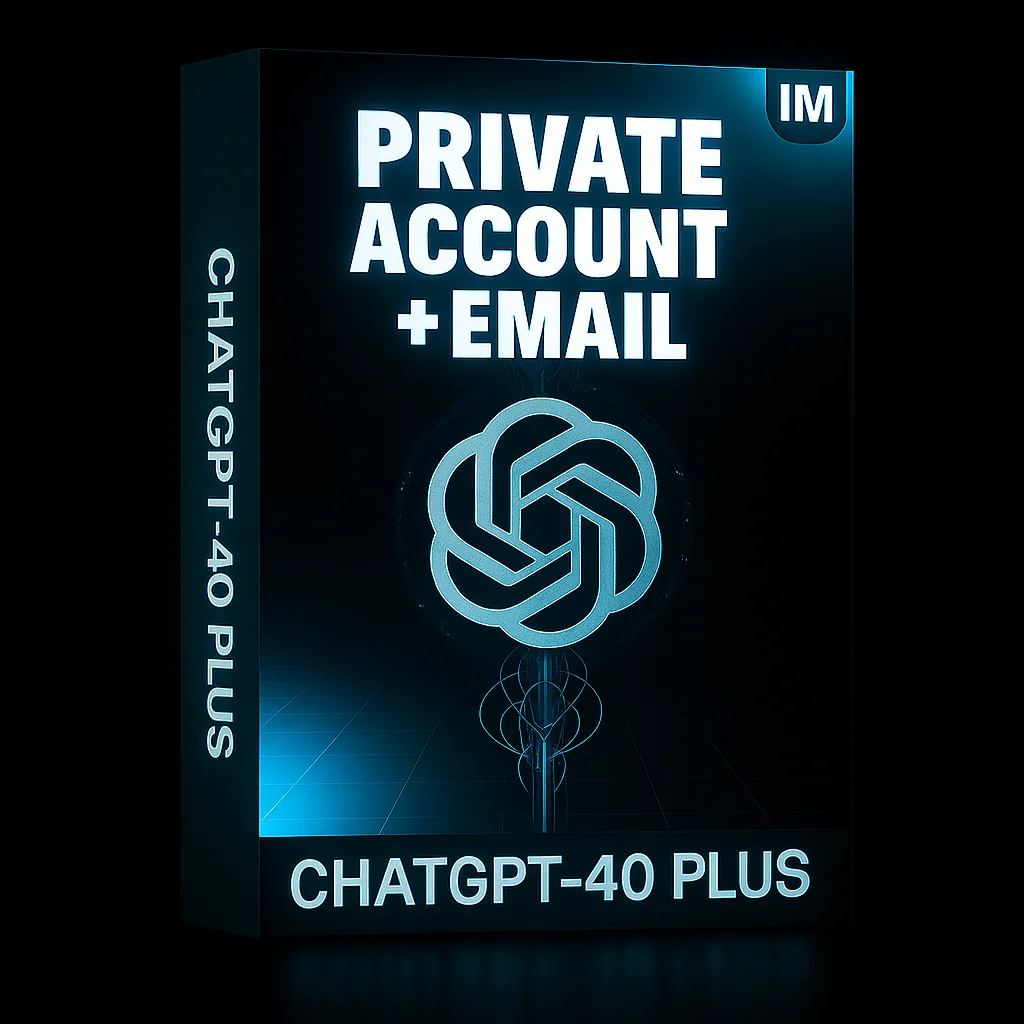 ChatGPT Plus GPT-4o Personal + электронная почта 📧