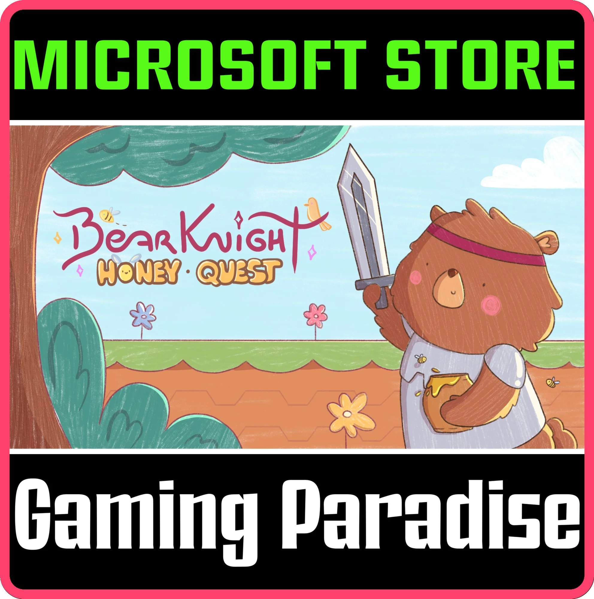 BEAR KNIGHT HONEY QUEST (WINDOWS) PC (WIN) КЛЮЧ/КОД