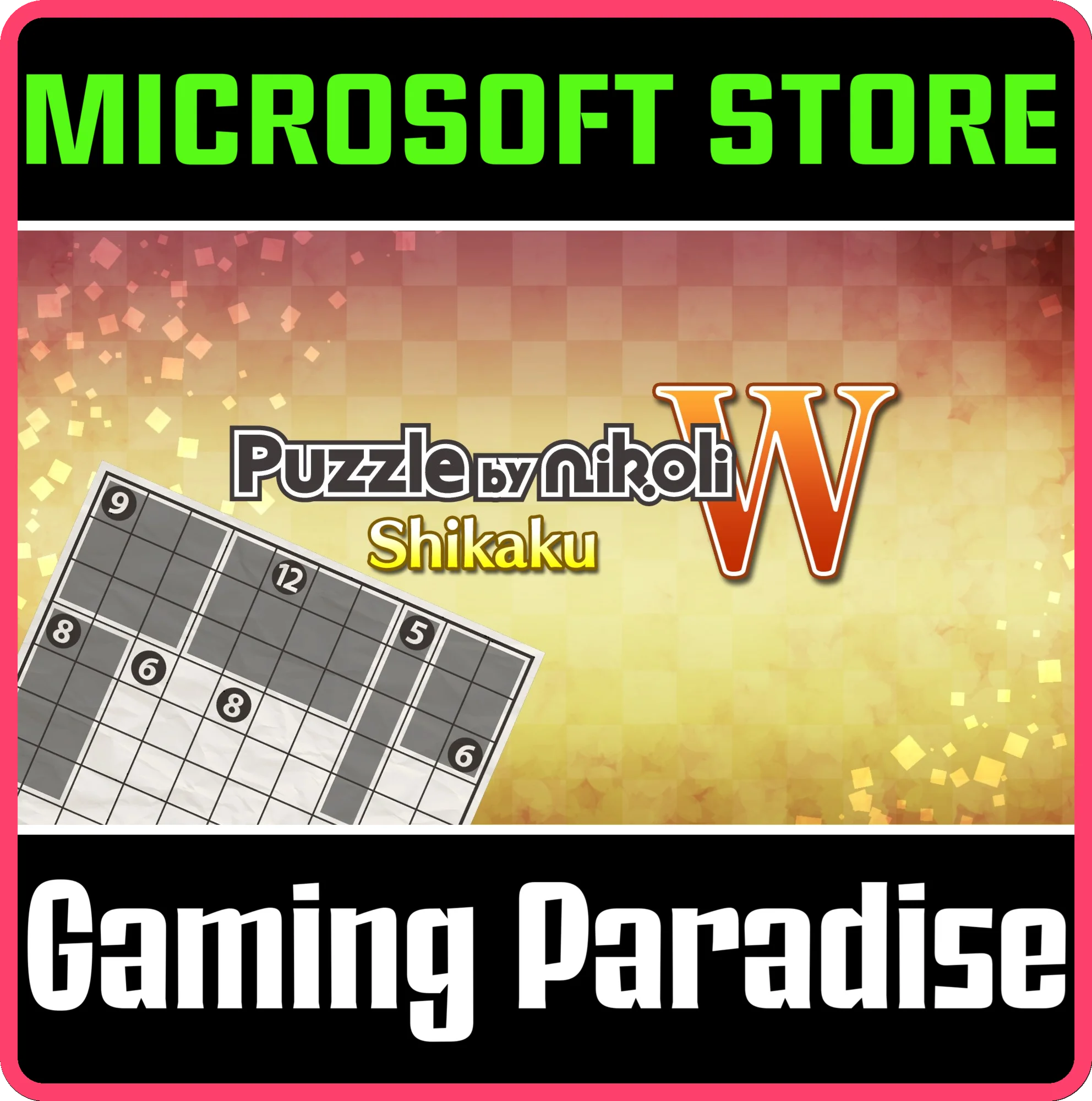 PUZZLE BY NIKOLI W SHIKAKU (WINDOWS) PC (WIN) КЛЮЧ/КОД