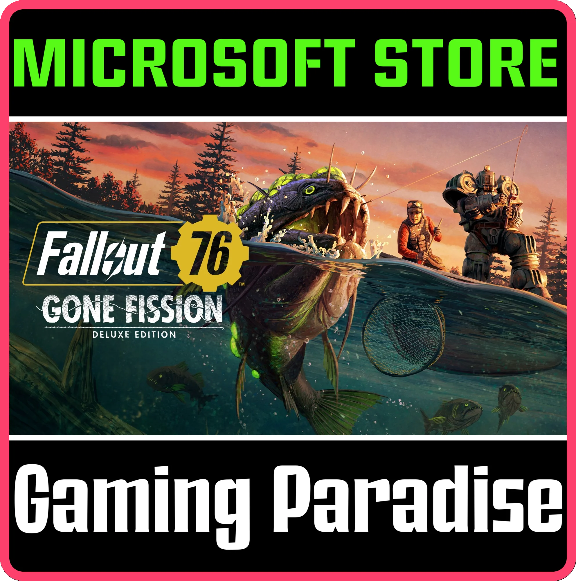 FALLOUT 76: GONE FISSION DELUXE EDITION (PC) PC (WIN) К