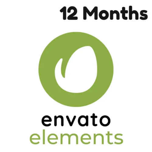 Envato Elements - подписка на 12 месяцев (глобальная)