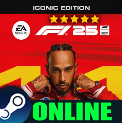 ・F1® 25: ИЗДАНИЕ ICONIC — ОНЛАЙН・STEAM АККАУНТ・