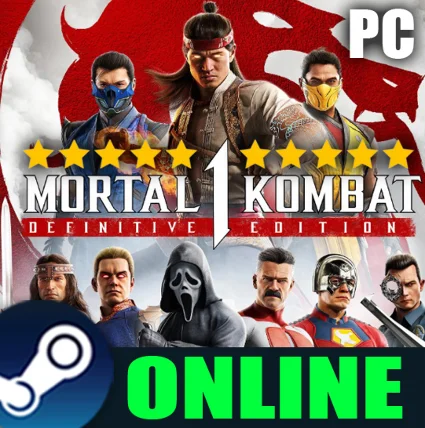 MORTAL KOMBAT 1・DEFINITIVE ED.・ОНЛАЙН・STEAM АККАУНТ・